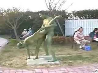 Japonais étrange statue sexe